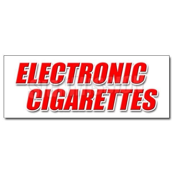 Signmission ELECTRONIC CIGARETTES DECAL sticker hookah pens e-hookahs vape pipes, D-12 Electronic Cigarettes D-12 Electronic Cigarettes